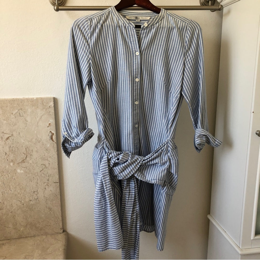 Veronica Beard Shirtdress Denim